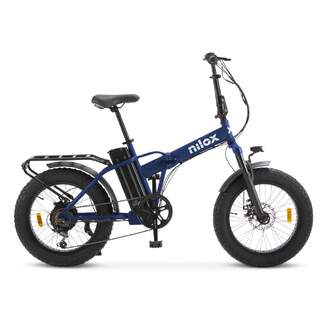BICICLETA ELECTRICA NILOX X8 PRO 20X4P BLUE METAL