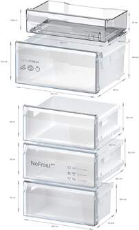 FRICOM. BALAY 3KFD655BI 186x60 326L NF BCO