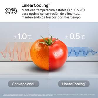 FRICOM. LG GBBW726CMB 203x70 INOX METALFRESH