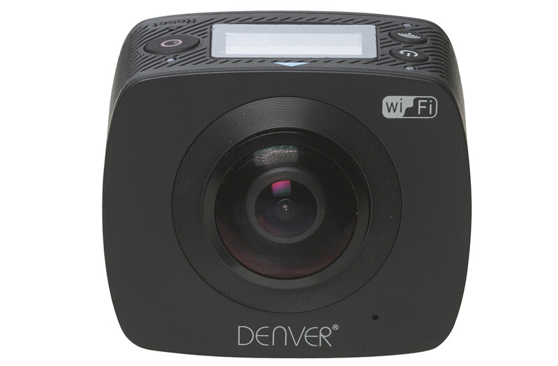 Denver Acv8305w Deportiva 360º videocam acv8305 wifi electronics para 4mp hdready cmos 104g negro acv8305w. 360 ° real 2 lentes. software especial accion