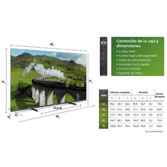 TV PHILIPS 50%%%quot; 50PUS7608 UHD SMART TV HDR10 