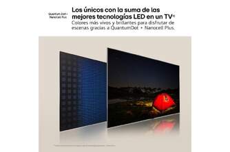 TV LG 55%%%quot; 55QNED87T6B UHD QDOT NANOCELL ALFA8 120H