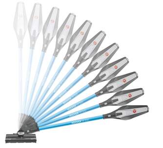 ASPI. ESCOBA HOOVER HF322TP 22V DOBLE LED PARKING