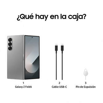 SMARTPHONE SAMSUNG Z FOLD 6 12/512 6,3%%%quot; SILVER SHA