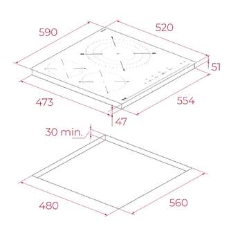 ENCIM. TEKA TZC63120 VITRO 3F 112550027