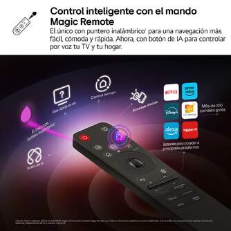 TV LG 65%%%quot; 65QNED87A6B UHD QNED EVO MINILED ALFA8