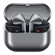 Auriculares Samsung Galaxy Buds 3 Pro Gris - 53 mAh + estuche 515 mAh, Cancelación Ruido Activa