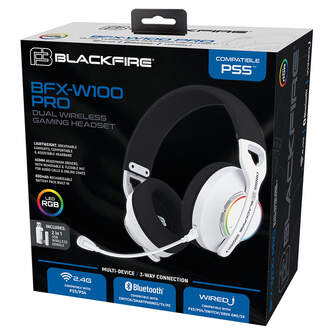 AURICULARES BLACKFIRE BFX-W100 PRO PS5 WIRELESS