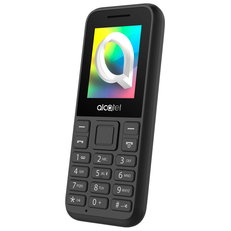 Teléfono Alcatel 1066D Negro - 1.8", 4MB