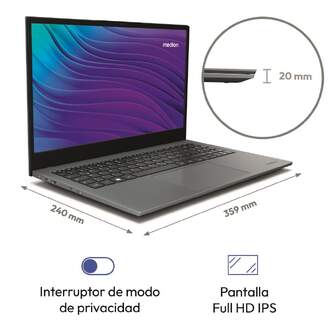 PORTATIL MEDION E15433 I5 1334U/32GB/1TB 15,6%%%quot; W11