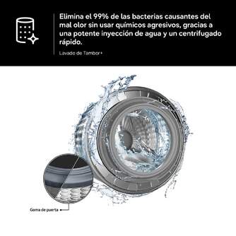 LVD. SAMSUNG WW90CGC04DABEC 9K NEGRA