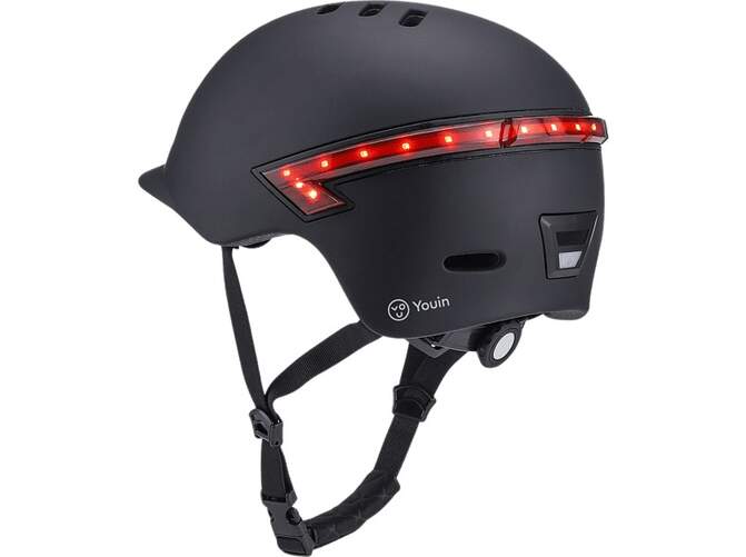 Casco Youin MA1015 Negro - Con intermitentes