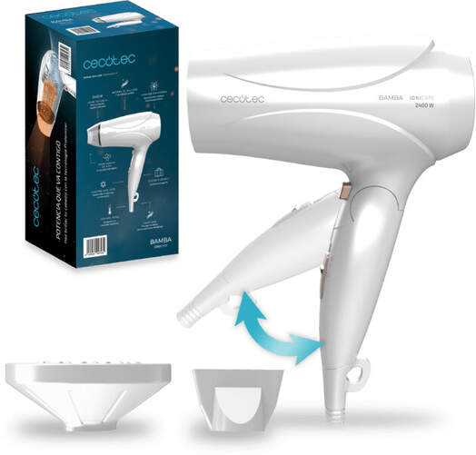 SECADOR CECOTEC IONICARE TRAVELWHITE 4743