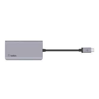 ADAPTADOR BELKIN AVC006BTSGY USB-C MULTI 4 EN 1