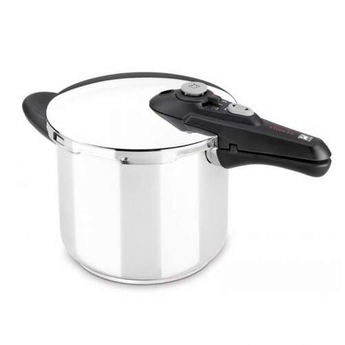 Set duo de ollas a presión rápida BRA Vitesse - 4 y 7 litros, de acero inoxidable