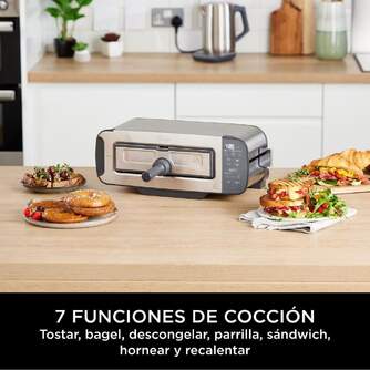 TOST. NINJA ST202EU 3EN1 GRILL Y PRENSA PANINI
