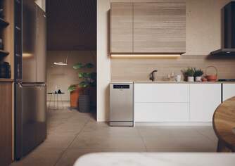 LVJ. HAIER XF1C3TB1FX 8P 3%%%#170;B 43dBA 45CM INOX