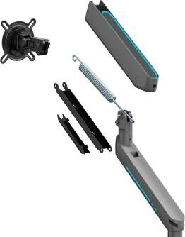 SOPORTE MONITOR GAMING ONE FOR ALL DM8210 2 BRA NE