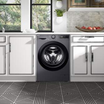 LVD. LG F4WR5009A6M 9K 1400R INOX GRAFITO STEAM