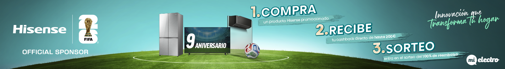 Hisense en Mi Electro