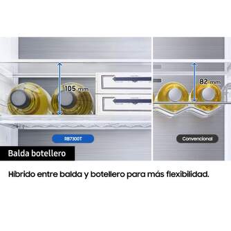 FRICOM. SAMSUNG RB34C775CS9/EF 185x60 NF INOX META