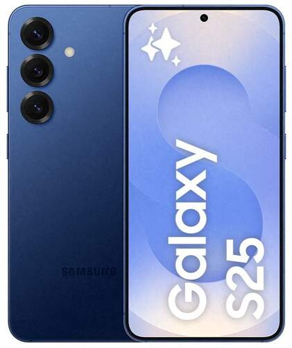 Samsung Galaxy S25 12/256 GB Azul Marino - 6,2", 4000 mAh, 50 MP, Snapdragon 8 Elite
