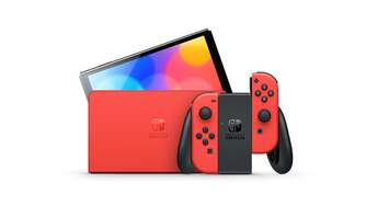 CONSOLA NINTENDO SWITCH OLED ROJO EDICION MARIO