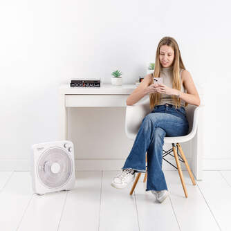 VENTILADOR BOX TAURUS TROPICANO 3V 35W 30CM