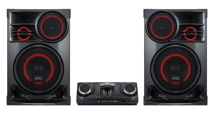 Cadena LG CL98 XBOOM - 3500W, DJ App, USB, DVD, CD, Radio FM, Party Accelerator, Karaoke