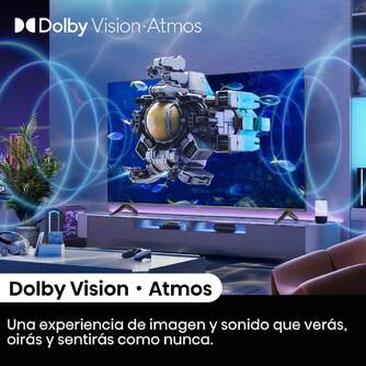 TV HISENSE 85%%%quot; 85E7NQ PRO UHD QLED SMART TV 144HZ