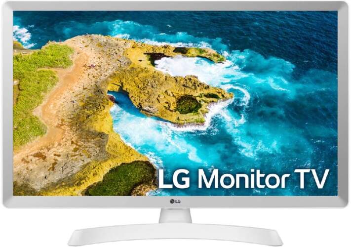 TV 28" LG 28TQ515S-WZ Blanco - HD Ready, Smart TV WebOS22, WiFi, Dolby Audio 10W, Cloud Gaming