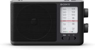 Radio port&aacute;til Sony ICF506 - FM/AM, anal&oacute;gico, negro