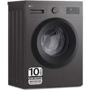 Lavadora LG F4A1009NDK - 9 kg, 1400 rpm, Clase A, 8 Programas, Negro Grafito