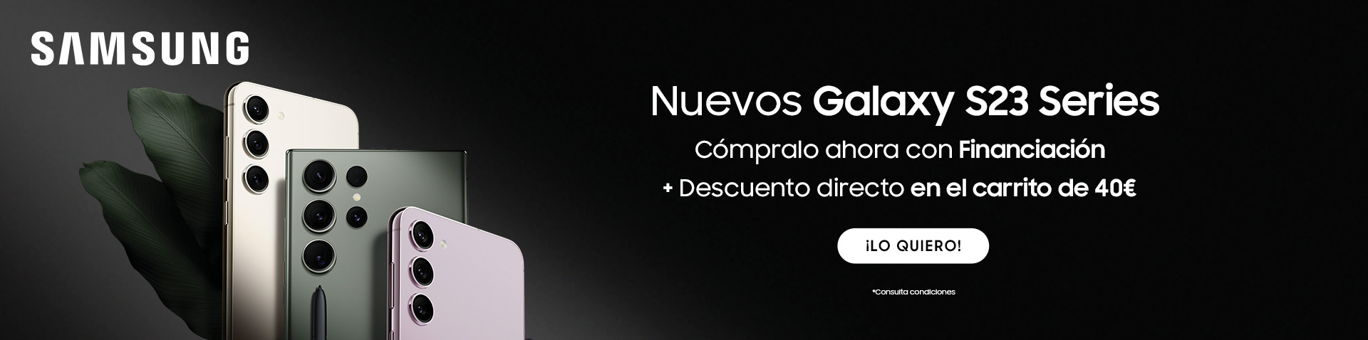 Compra tu Galaxy S23 en MiElectro.es