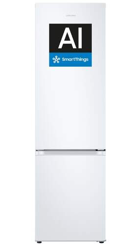 Frigor&iacute;fico Combi Samsung RB38C705CWW - Clase C, 203 x 60 cm, 390 L, Total No Frost, Blanco