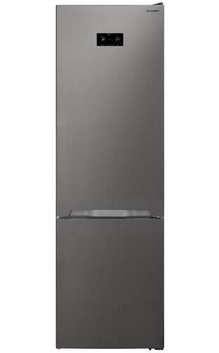 Frigorífico Combi Sharp SJNBA42IHXPCES - No Frost, 60x201cm, 266 L + 101 L, Clase C, Inox