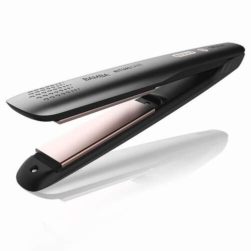 Plancha Pelo Cecotec 890 Titanium 4213 - 220º, Apagado Automático, Titanio, Gris