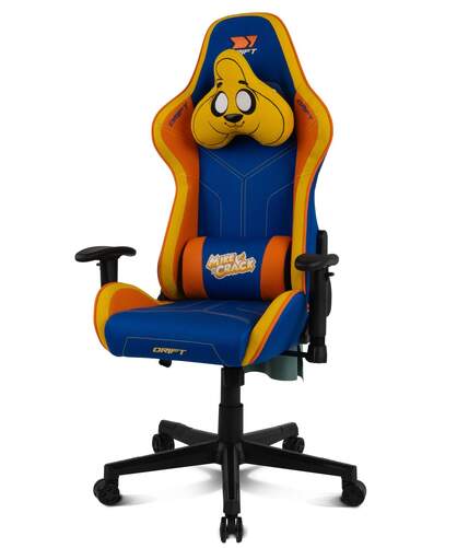 Silla Gaming Drift DR90 Mikecrack - Bordados exclusivos, capa de superh&eacute;roe, ajuste altura y lateral