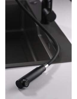 GRIFO COCINA IMEX GCE006NG MALTA NEGRO MATE