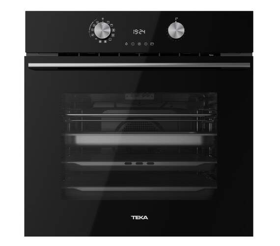 Horno Teka HLB8550SC 111200001 - Clase A+, 70 L, 11 Programas, Hidrol&iacute;tico, Inox, Negro