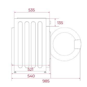LVD. TEKA WMI40841WSP 8K 1400R DSP 114010003 INTEG