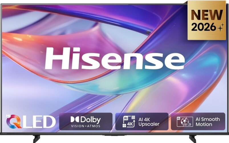 TV Hisense 75" QLED 75E7S - 4K Ultra HD, Smart TV VIDAA U9.5, Altavoces 30W, HDR10+