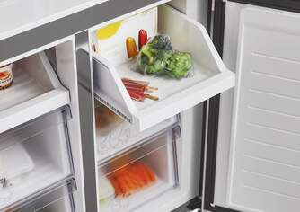 FRI. HOOVER HHCR3818EWPL 182x83x65 4P NF DISP INOX