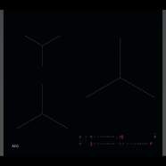 Placa Inducción AEG TO63IV00FB - 3 Zonas, 32 cm, Slider, PowerBoost, Hob2Hood, Negro