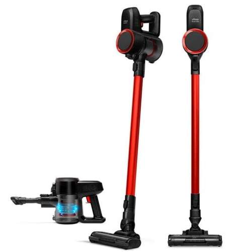 Aspirador Escoba Ufesa Kalahari - 22,2 V, Sin Bolsa, Autonomía 40 Min, Negro, Rojo
