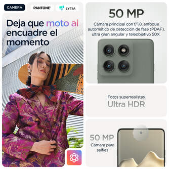 SMARTPHONE MOTOROLA EDGE 60 PRO 12/512 6,67%%%quot; VERDE