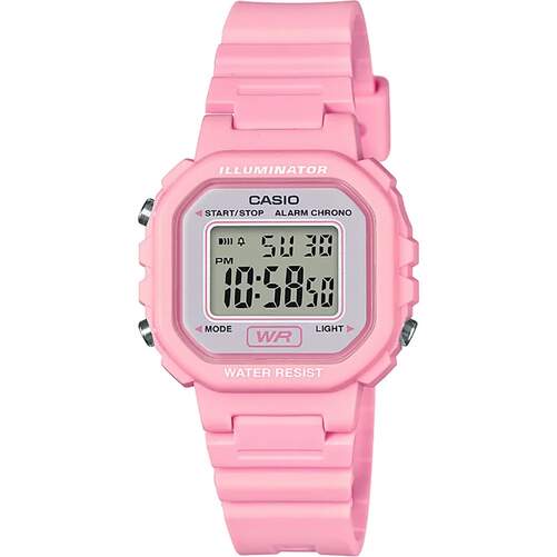 Reloj Casio Collection Mujer LA-20WH-4A1EF - Rosa, Digital, con alarma, cronógrafo y calendario