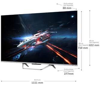 TV HAIER 50%%%quot; H50Q800UX UHD QLED GOOGLE TV BT PEANA