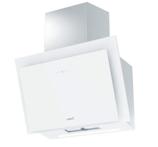Campana Cata Thalassa Pro 700GWH 02137007 - 640 m3/h, Clase A+++, Blanco, Inox
