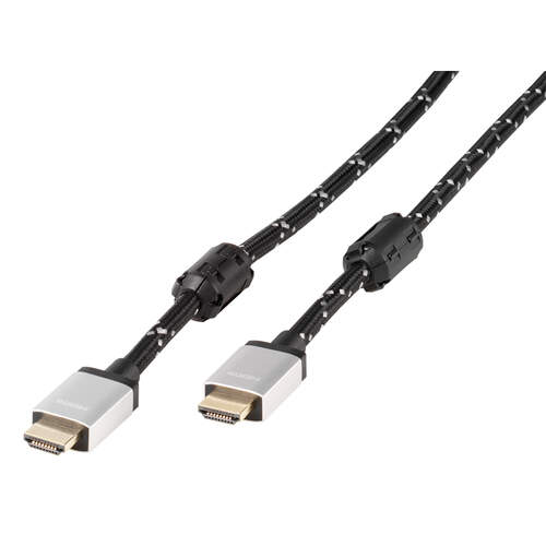 Cable HDMI Vivanco 42207 - Alta velocidad 4K a 120Hz, 2 Metros, 48GBs, eARC, HDR